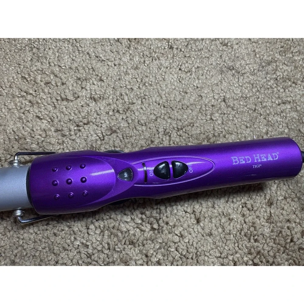 Bed Head Curling Iron Helen Of Troy BH343 1 inch Tourmaline‎ Tech Clamp Free